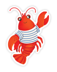 Nautical Lobster Vinyl Sticker