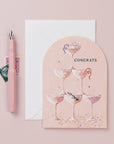 Champagne Congrats | Greeting Card