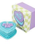 Vintage Heart Cake Candle | It's Illegal To Be Mean To Me