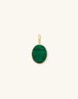 Cameo Malachite Pendant