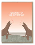 Just Scream Card