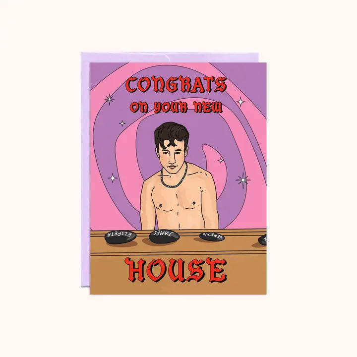 New House Oliver - Greeting Card