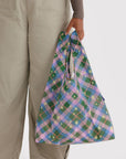 Standard Baggu - Green Star Plaid