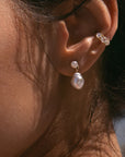 Pearl Baroque Petite Drop Earrings