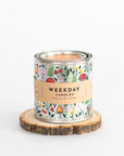 Weekday Candles | Cottage Therapy Paint Tin Candle