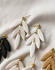 Dahlia Clay Earrings | Chiffon