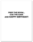 The Pitt Coming in Hot Birthday Card