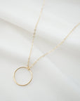 Circle Hoop Necklace
