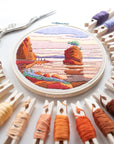 Pacific Sunset DIY Embroidery Kit