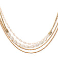 Classic Tallis Necklace | Freshwater Pearl