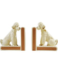 Poodle Bookends