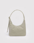 Mini Nylon Shoulder Bag: Celadon