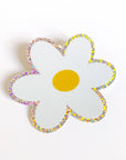 Glitter Daisy Sticker