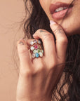 Earth Element Mood Ring | 14K Gold