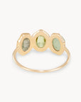 Earth Element Mood Ring | 14K Gold