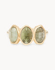 Earth Element Mood Ring | 14K Gold