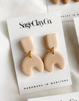Myla Clay Earrings | Ochre