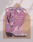 Cowboy Boots Birthday | Greeting Card