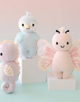 Baby Seahorse (lilac) | Hand-Knit Doll