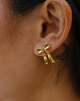 Yasmine Bow Studs