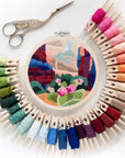 Zion Canyon DIY Embroidery Kit