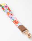 Summer Floral Wristlet Lanyard