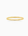 Faceted Stacking Ring | Gold