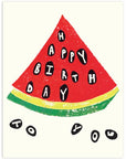 Watermelon Slice - Greeting Card