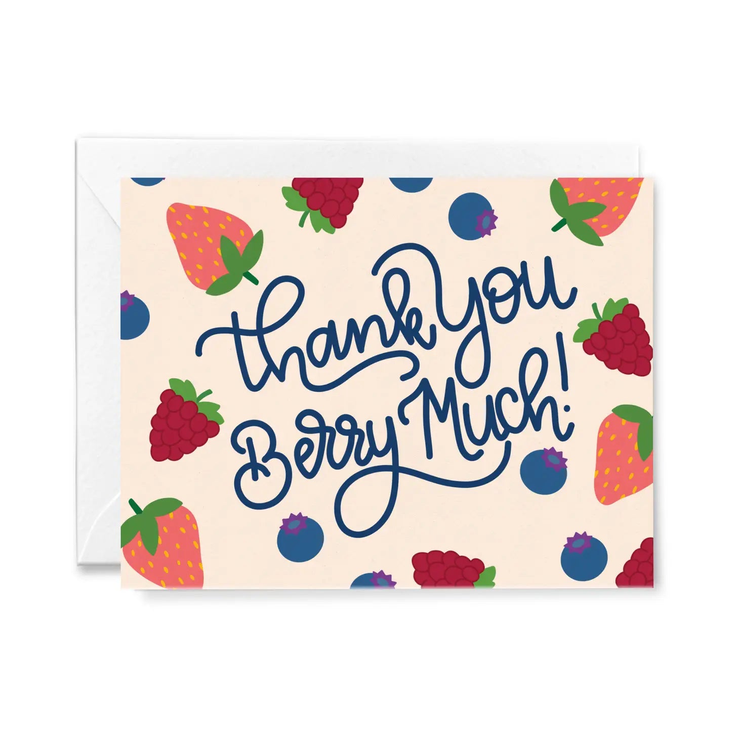 Thank You Berry Much - Greeting Card