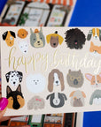 Dogs Birthday Greeting Card