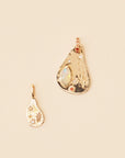 Small Fire Element Charm | 10K Gold