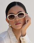 Aria Sunnies | Light Pearl