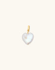 Puffy Pearl Heart Pendant