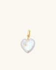 Puffy Heart Pearl Pendant