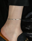 Herringbone Anklet