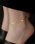 Herringbone Anklet