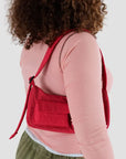 Baggu Cargo Shoulder Bag - Candy Apple