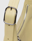 Baggu Mini Recycled Leather Shoulder Bag - Straw