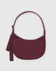 Baggu Medium Nylon Crescent Bag - Mahogany