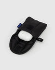 Puffy Earbuds Case: Black