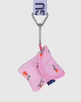 Puffy Earbuds Case: Painted Wildflower