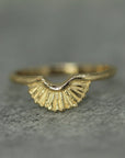 Little Sunrise Ring | Solid Gold