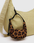 Crescent Bag Charm - Leopard