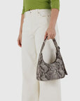 Baggu Mini Nylon Shoulder Bag - Snakeskin