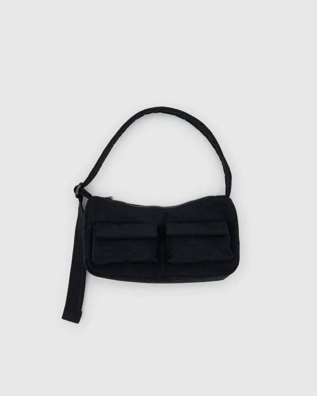 BAGGU カーゴ ショルダーバッグ ブラック 送料無料 Baggu Cargo Shoulder Bag - Black | JV Studios, Ottawa – JV