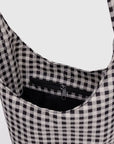 Baggu Small Nylon Sling - Black & White Gingham