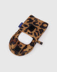 Puffy Earbuds Case: Leopard