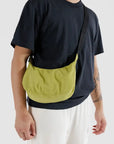 Baggu Small Nylon Crescent Bag - Lemongrass