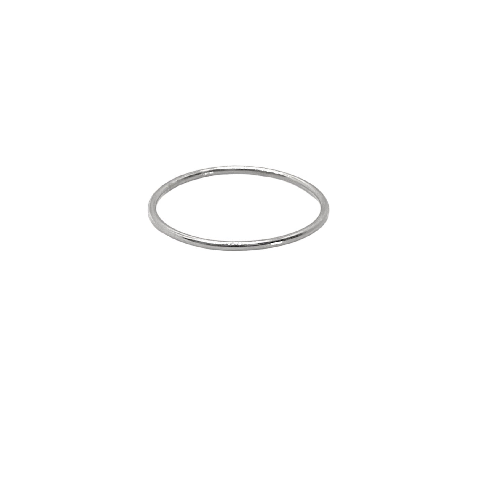 Plain Stacking Ring | Silver