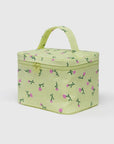 Large Cosmetic Case: Painted Wildflower